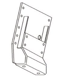Right Hand Fender Mounting Bracket