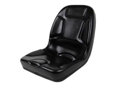 Black Compact Tractor Seat - Kubota Drop-In Fit