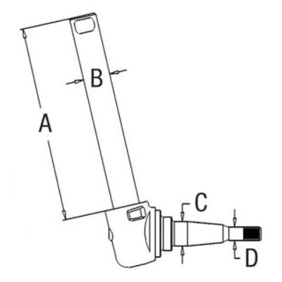 Spindle 532480MH (LH/RH)