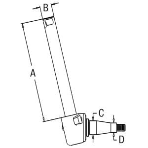 Spindle 553311 (LH/RH)