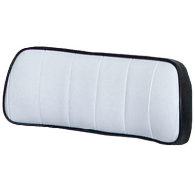 IH 806 Pleated Small Backrest Cushion, B&W Vinyl - Original