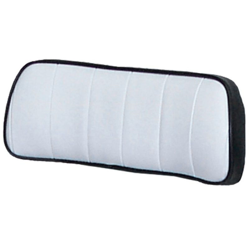 IH 806 Pleated Small Backrest Cushion, B&W Vinyl - Original