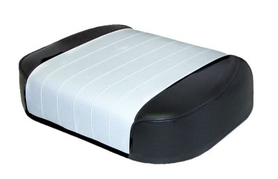 IH 560 Deluxe Pleated Seat Cushion, B&W Vinyl - Original