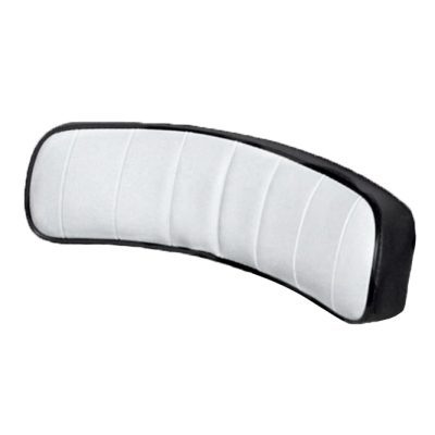 IH 560 Deluxe Pleated Backrest Cushion, B&W Vinyl - Original
