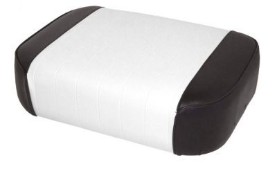 IH 504 Pleated Seat Cushion, B&W Vinyl - Original