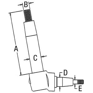 Spindle A36534H (LH/RH)