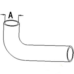 Case Upper Radiator Hose