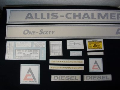AC 160 VINYL DECALS