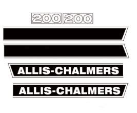 AC 200 DIESEL VINYL DECALS