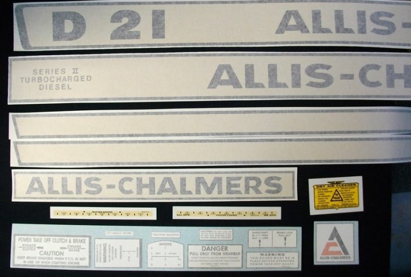 D21 SERIES II TURBO DECAL SET - VINYL CUT