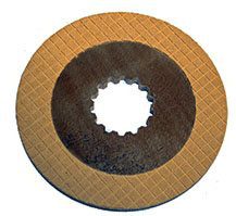 CLUTCH PLATE WITH FACING