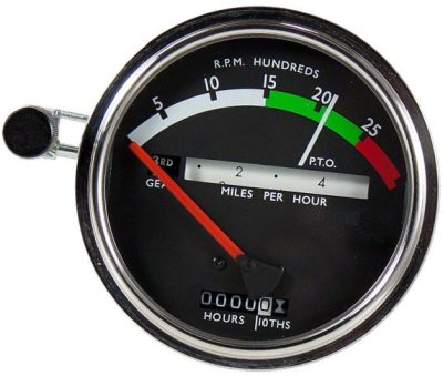 JD Red Needle Synchro Tachometer