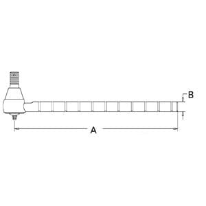 Tie Rod 8 grooves