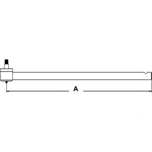 Rear Drag Link End No Threads