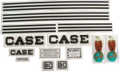 Case DC Decal Set