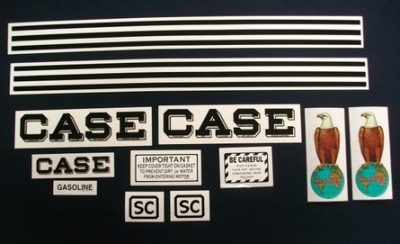CASE SC DECAL SET
