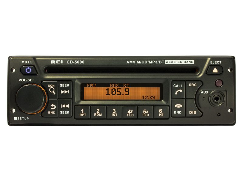 AM/FM/CD/WB/BT Radio w/D6 Connector