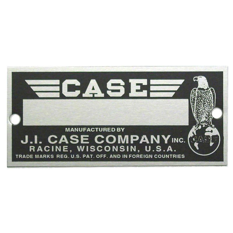 Case Serial Number Tag
