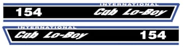 CUB 154 LO-BOY VINYL DECALS