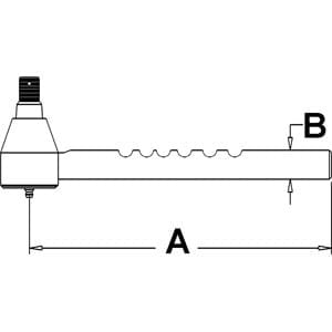 Front Drag Link End