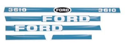 FORD 3610 DECALS