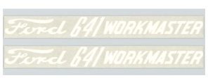 FORD 641 DECAL SET