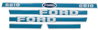 FORD 6610 DECALS