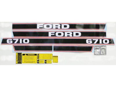 FORD 6710 DECALS