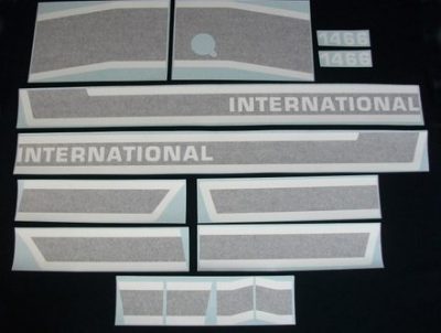 1466 VINYL BLACK STRIPE DECALS