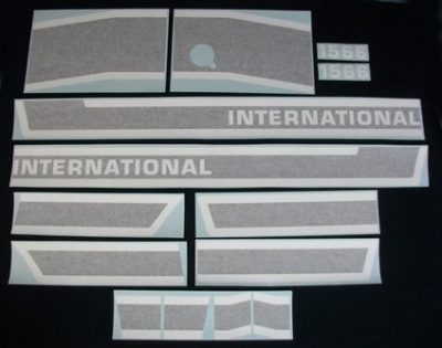 1566 VINYL BLACK STRIPE DECALS