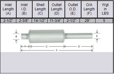 Farmall 544 Muffler