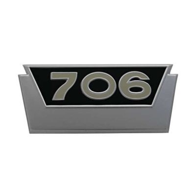 International Harvester 706 IH Side Emblem