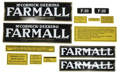 F20 Decal Set