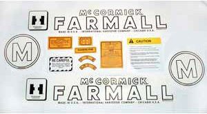 M Mylar Decal Set