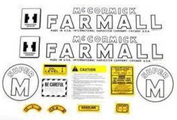 Super M Mylar Decal Set