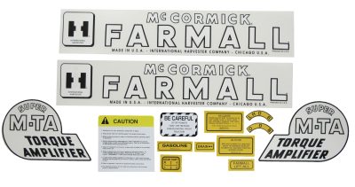 Super MTA Mylar Decal Set