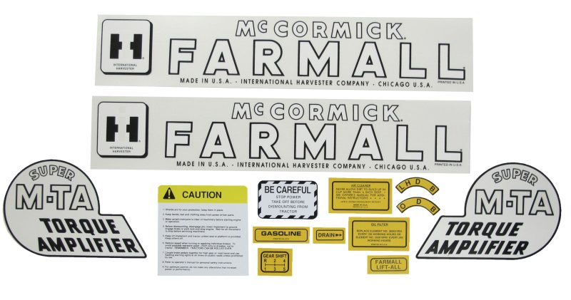 Super MTA Mylar Decal Set