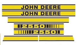 JD 2550 Decal