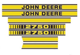JD 2750 Decal