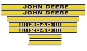 JD 3020 DECAL