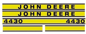 John Deere 4430 Chassis Decals