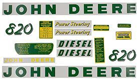JD 820 DECALS