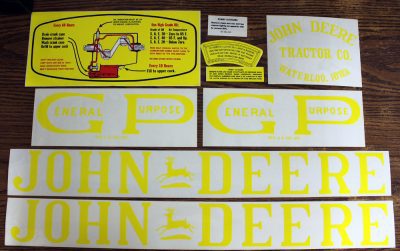 JD GP DECAL