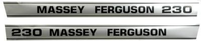 MF 230 DECAL SET