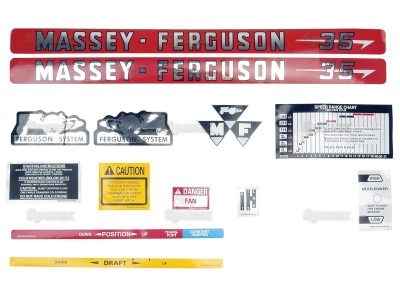 MF 35 DECALS