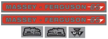 MF 65 DECALS