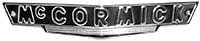 McCormick W4, W6, W9 Front Emblem