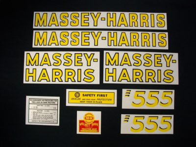 M-H 555 DECALS