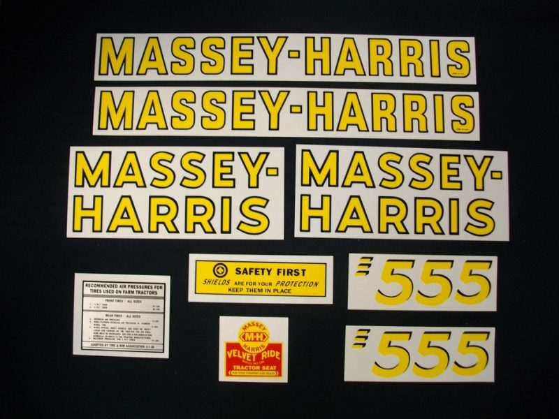 M-H 555 DECALS