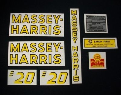 MH 20 DECALS